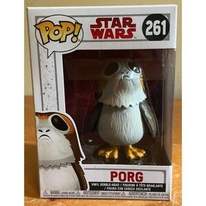 Funko Pop! Vinyl: Star Wars - Porg (Sad) #261 The Last Jedi Bobble-Head
